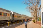 Grand Canyon Railway departure from Williams Depot